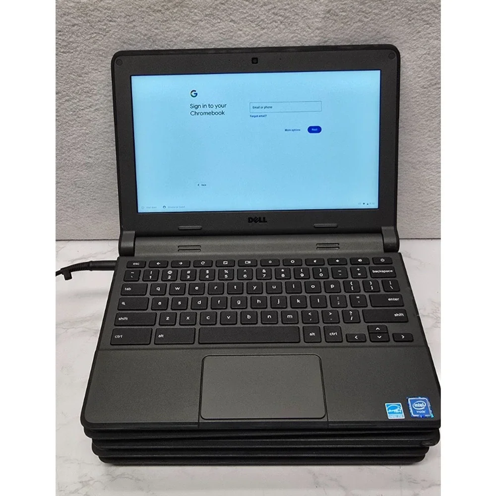 Lot of 5 Dell Chromebook 11 3120 model P22T001 - Read Description